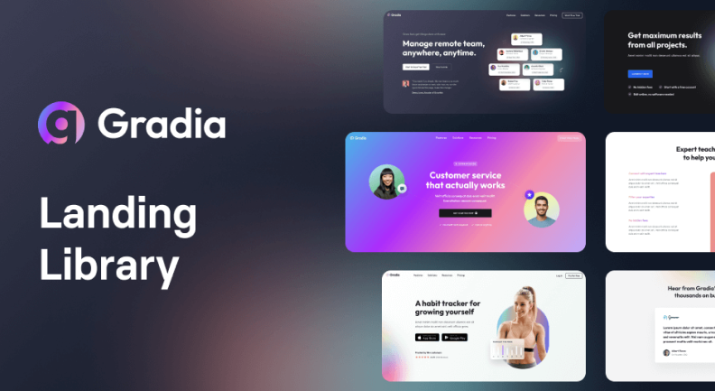 Gradia UI Kit