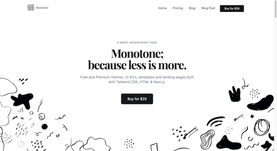 Monotone Starter Template