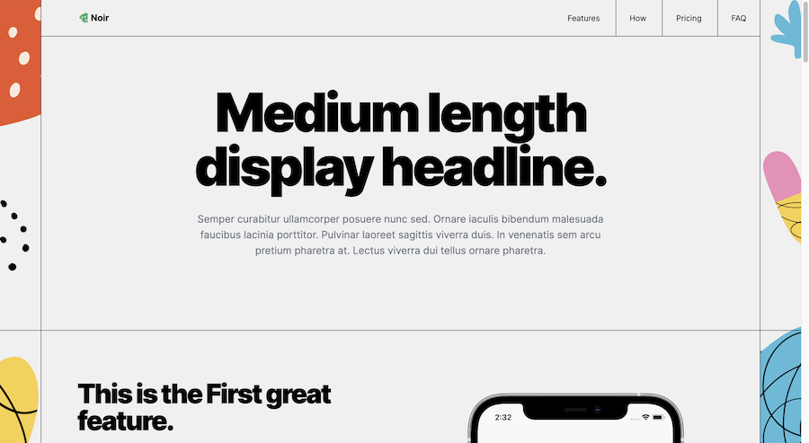 Noir Starter Template