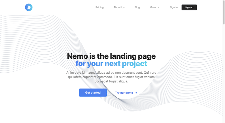 Nemo Starter Template
