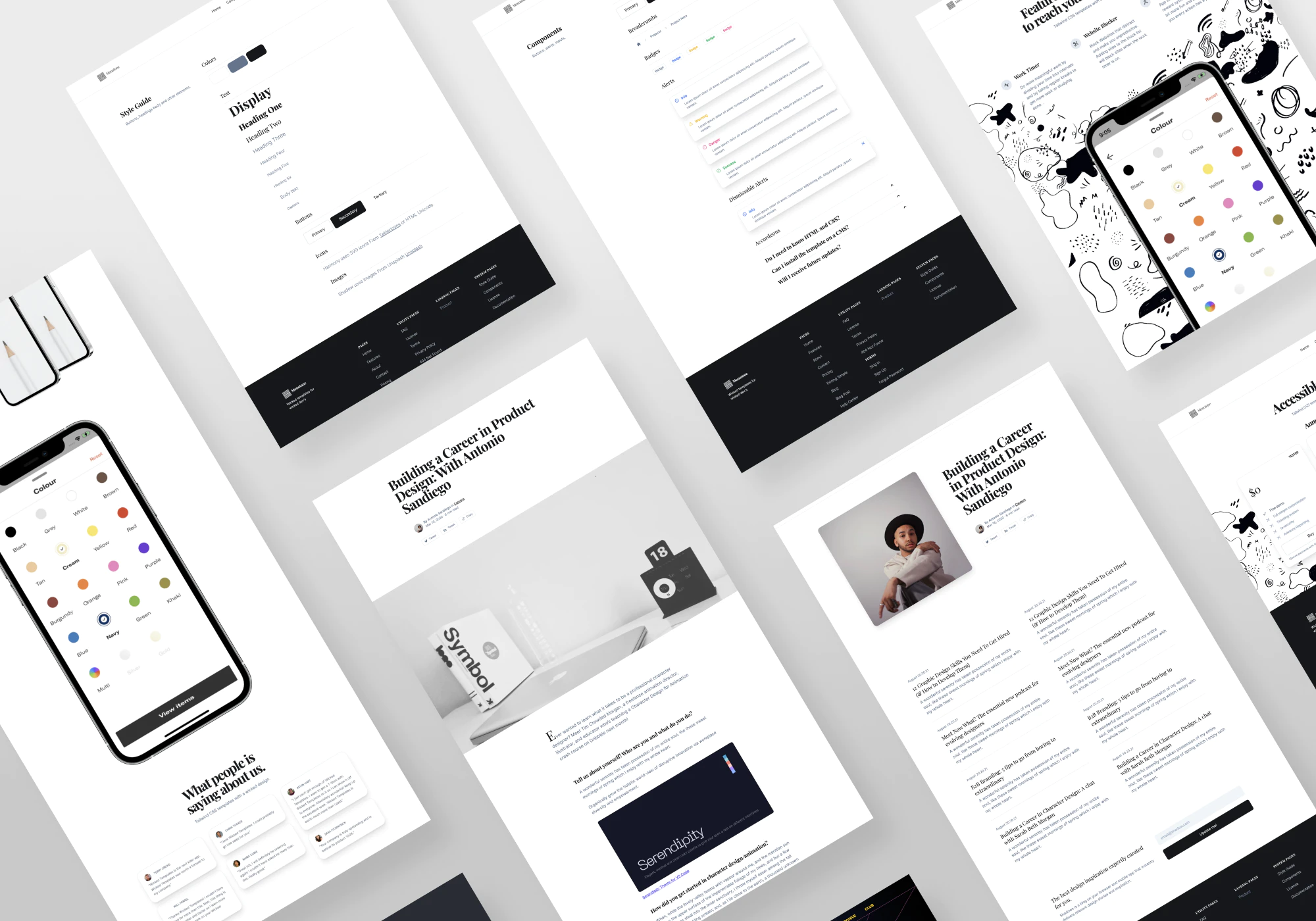 Monotone UI Kit