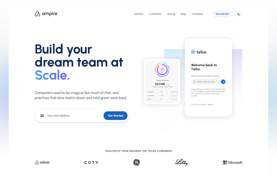 Ampire SaaS Template