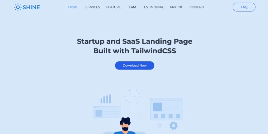 Shine SaaS Template