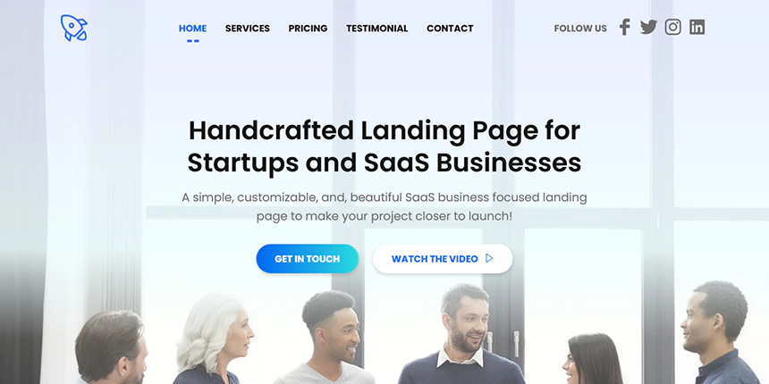 Start Startup Template