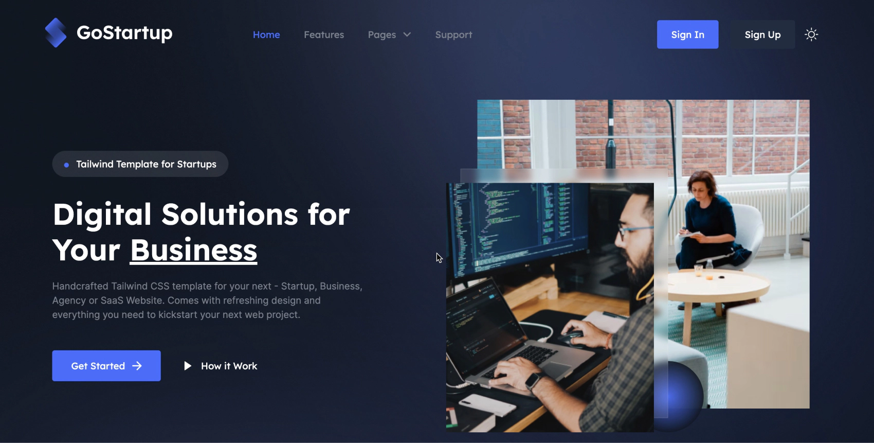 Go Business Template