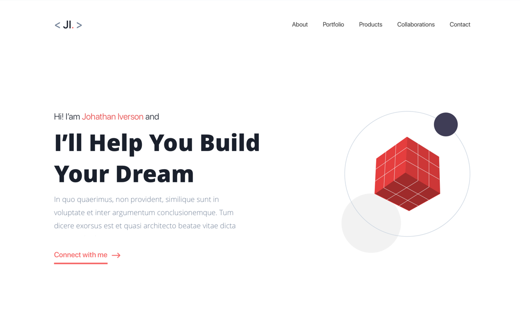 Personal Portfolio Template