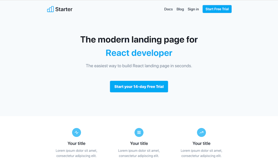 Starter Next.js Template