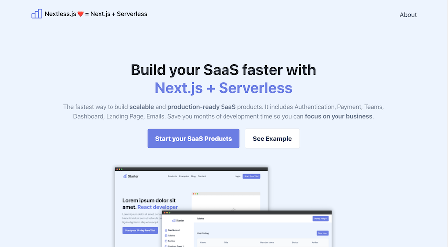 Next JS SaaS Boilerplate