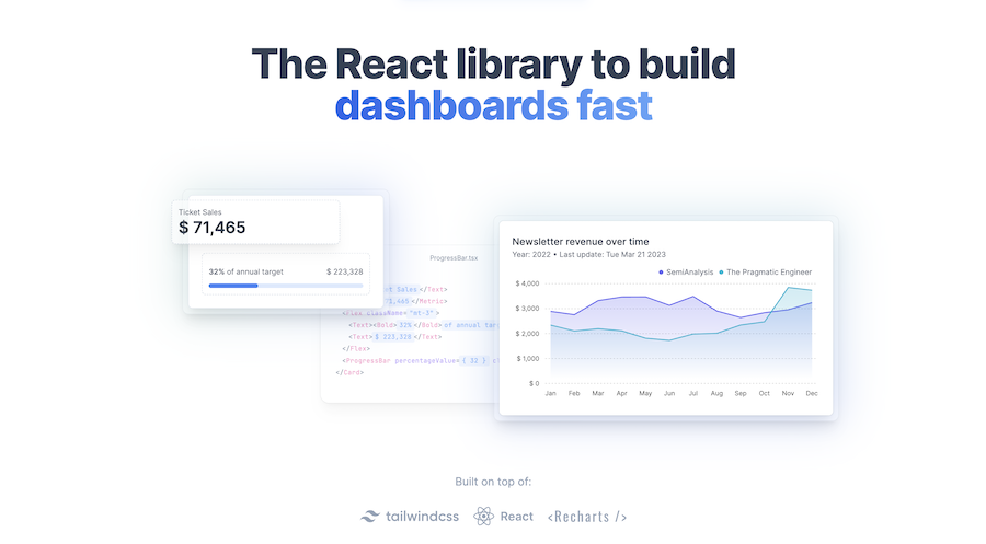 Tremor React Library