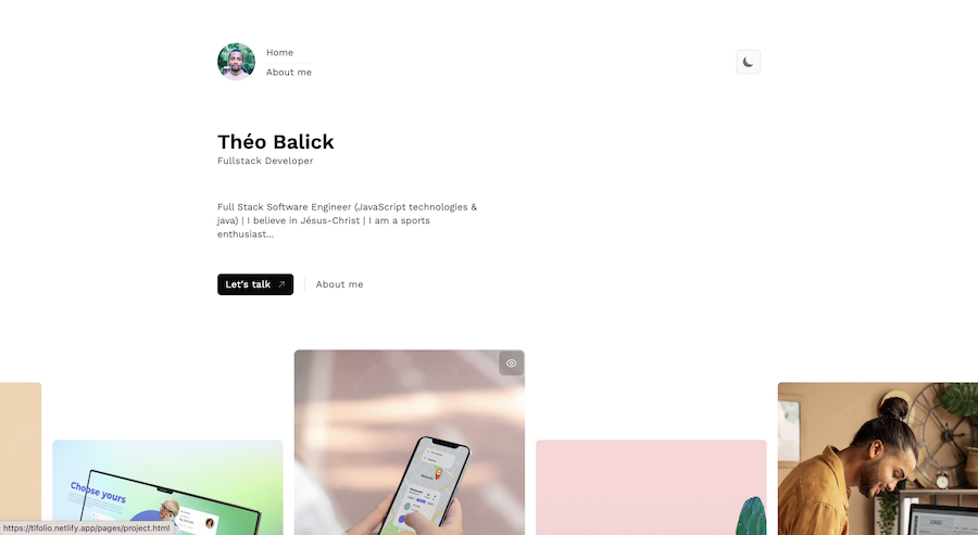 Tailfolio Personal Portfolio Template