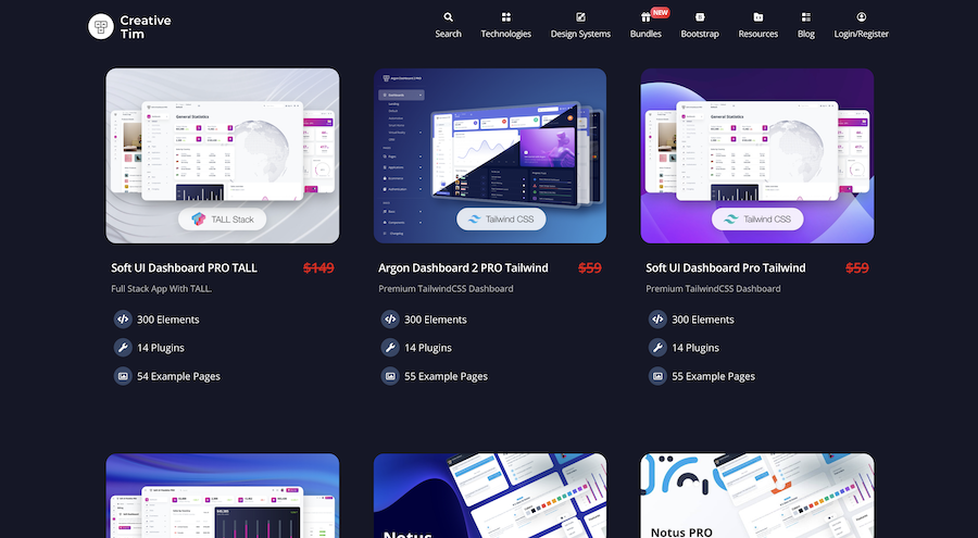 Tailwind Bundle by Creative Tim