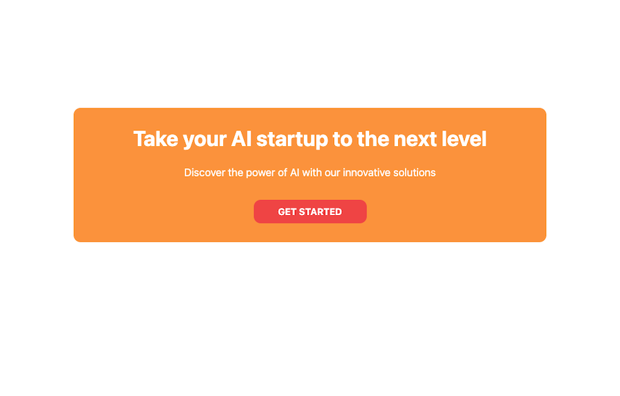Tailwind CSS Call to Action