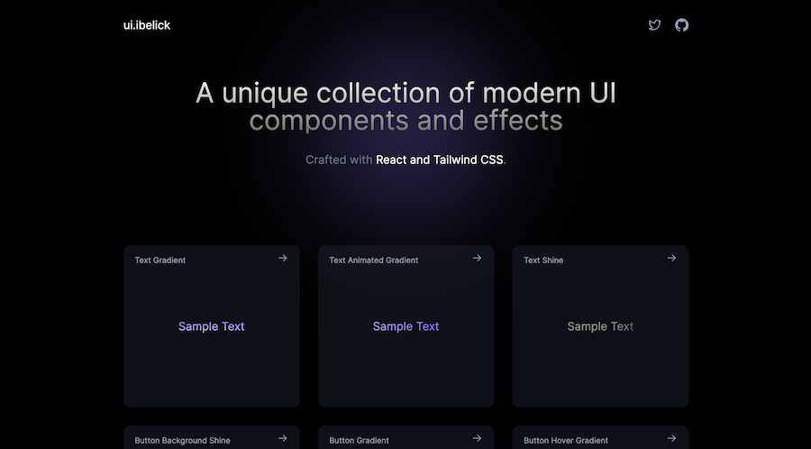 ui.ibelick Tailwind CSS Components