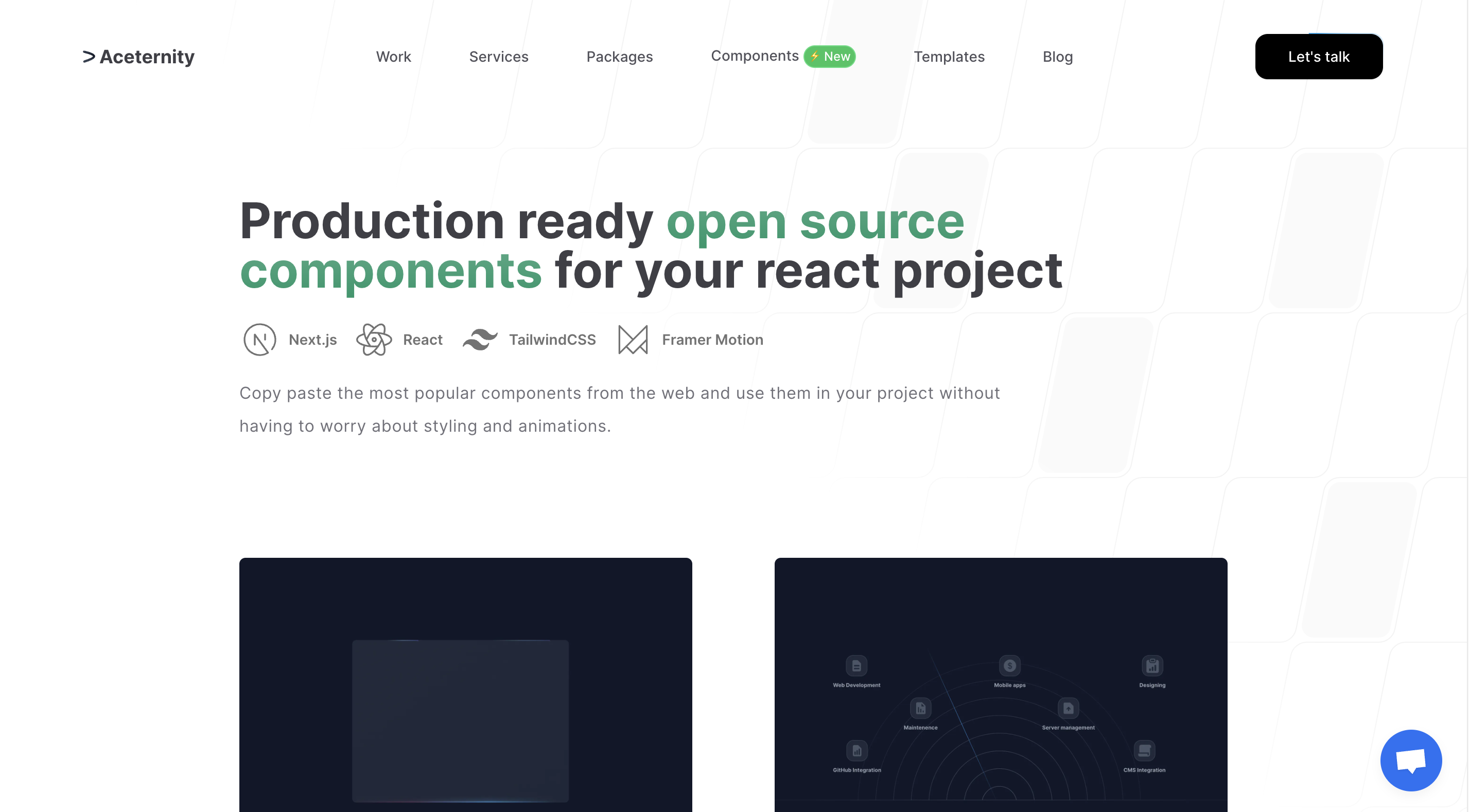 Tailwind - Framer Motion Components